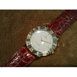 OMEGA oro pelle